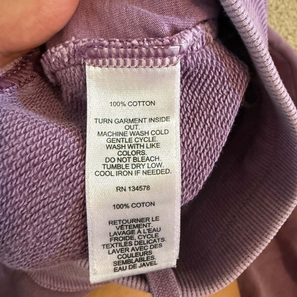Vineyard Vines Womens Purple Cotton French Terry Jogger Sweatpants Large - Picture 7 of 10